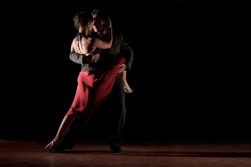 Pantalon Tango/ Milonga/ Salsa/ Danse noir -  France