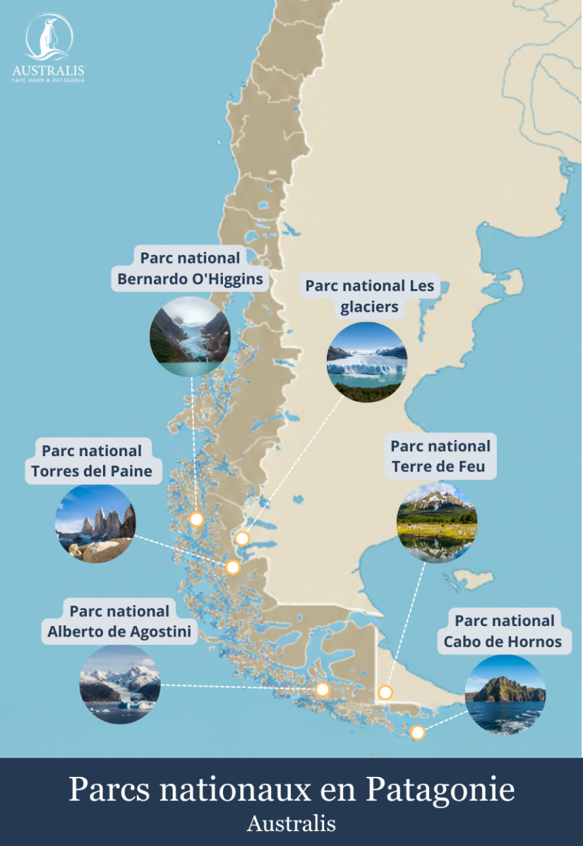 6 parcs nationaux de Patagonie
